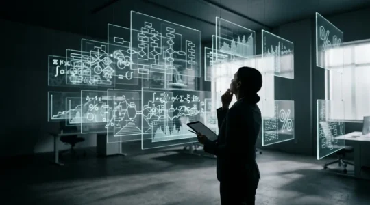 Scène illustrant la complexité des calculs d'indemnisation en assurance de prêt immobilier